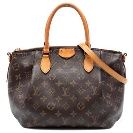 Borsa Satchel Louis Vuitton Monogram Turenne PM Marrone