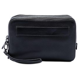 Clutch Prada Vitello Daino nera
