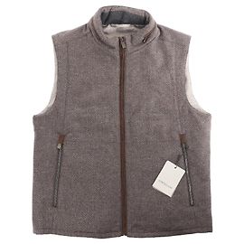 Corneliani Seide-Kaschmir Weste, Größe 50 IT