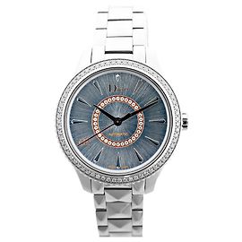 Dior Montaigne CD152510 FU6977 SS AT Uhr mit blauem Zifferblatt