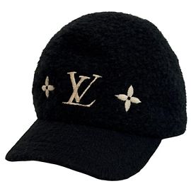 Bonnet en fourrure Louis Vuitton Woolgram Flight Mode