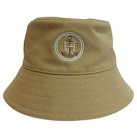 Hermès HERMES Milo H Anglerhut in Beige