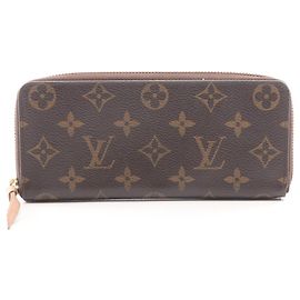 Louis Vuitton Portefeuille Clemence Monogram Rose Ballerine Long Wallet