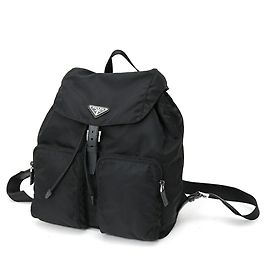Prada Rucksack aus Nylon Schwarz
