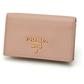 Tarjetero de piel Saffiano Prada