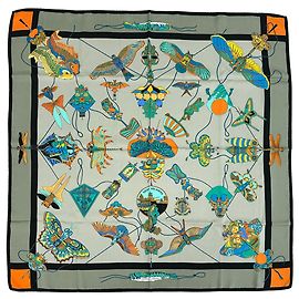 Hermès Foulard Hermes Carre 90 SOIES VOLANTES