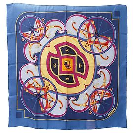 Hermès Foulard Hermes Carre 90 - Washington's Carriage