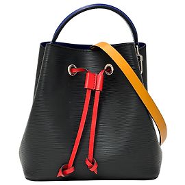 Bolsa de mão Louis Vuitton em couro Epi