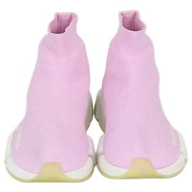 Sneakers Balenciaga Pink Knit Speed Trainer