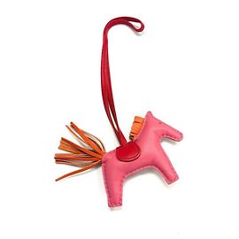 Hermès Hermes Agneau Milo Rodeo PM Bag Charm