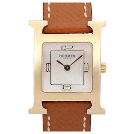 Hermès Relógio de Pulso Hermes H-Watch White Shell