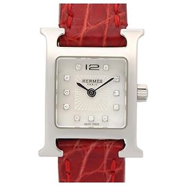 Hermès Orologio da polso Hermes H-Watch Mini White Shell