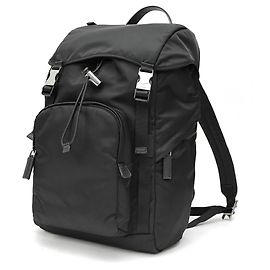 Prada Rucksack aus Nylon x Saffiano-Leder