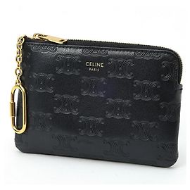 Céline Celine Triomphe Coin & Card Pouch