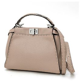 Borsa Fendi Peekaboo Small Selleria