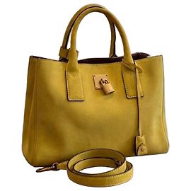 Marc Jacobs Handtasche aus gelbem Wildleder