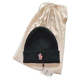 Berretto Moncler Grenoble in lana nera
