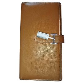 Portafoglio Hermès in pelle Epsom