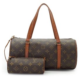 Louis Vuitton Borsa Vintage Papillon 30 Monogram Canvas con pochette