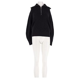 Cos Wollpullover schwarz