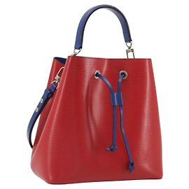 LOUIS VUITTON Epi Neonoe Shoulder Bag Red Coklico M54365 LV