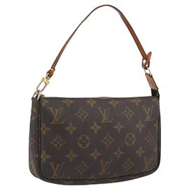 LOUIS VUITTON Monogram Pochette Accessoires Pouch M51980 LV