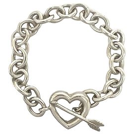 Tiffany & Co Bracciale con ciondolo cuore e freccia Tiffany Vintage