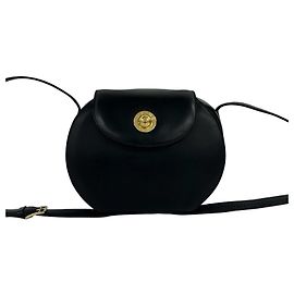 Céline Celine Vintage Starball Logo Hardware Calf Leather Mini Shoulder Bag Pouch