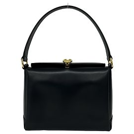 Borsa a mano in pelle GUCCI Vintage con dettagli a ferro di cavallo Mini Tote