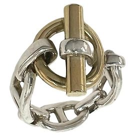 Hermès Anillo Combination Chaine d'Ancre HERMES