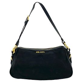 Prada Tessuto Pocono Shoulder Bag