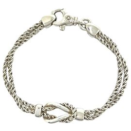 Tiffany & Co Bracciale Tiffany Vintage Double Rope Center Knot