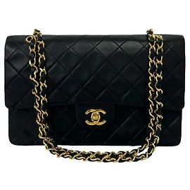Bolso de hombro Chanel Vintage Matelassé Double Flap
