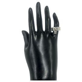 Hermès Hermes Kelly Band Ring in Silber 925