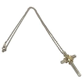 Tiffany & Co Collana Croce Tiffany Signature