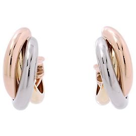 Orecchini Cartier Trinity in oro 18K