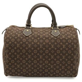 Borsa Louis Vuitton Monogram Mini Lin Speedy 30