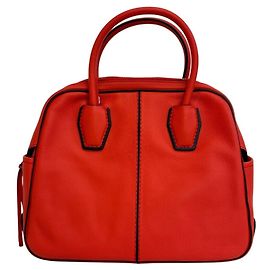 Bolso de mano Tod's Mikey Gommini Mini Bowler de piel