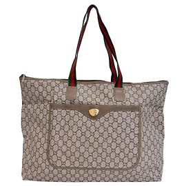Borsa Tote Gucci GG Plus Sherry Line in PVC
