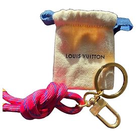 Portachiavi Louis Vuitton con cordino in corda