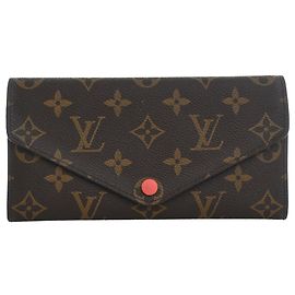 Cartera larga Josephine Monogram marrón Louis Vuitton