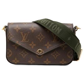 Louis Vuitton Brown Monogram Felicie Strap And Go