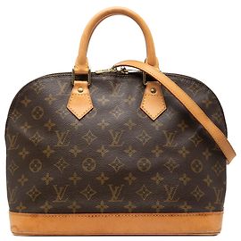 Louis Vuitton Brown Monogram Alma PM