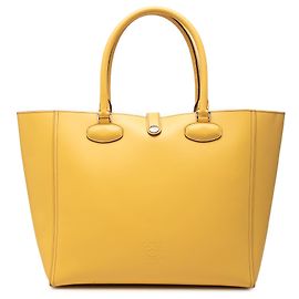 LOEWE Leo Tote aus gelbem Leder