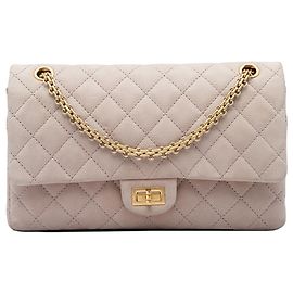 Chanel Brown Quilted Caviar Reissue 2.55 Double Flap 226