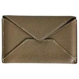 Hermès Tarjetero Hermes de piel Chevre Mysore