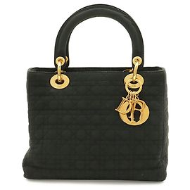 Bolso Tote Christian Dior Lady Cannage Medium