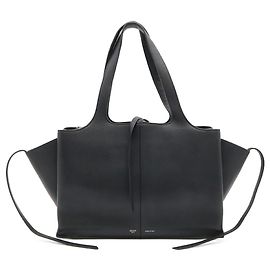 Céline Bolso Tote Medium Trifold Celine en piel negra
