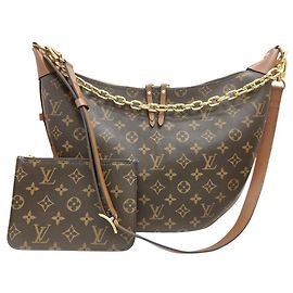 Borsa a tracolla Louis Vuitton Loop Hobo Monogram Reverse RFID