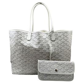 Goyard Saint Louis PM White Tote Bag